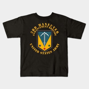 3rd Maneuver Enhancement Bde - SSI - US Army Kids T-Shirt